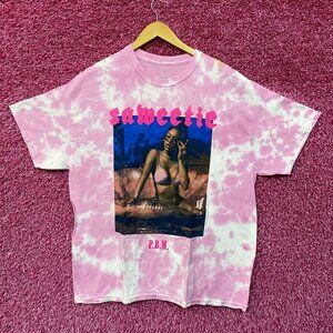 Saweetie PBN Icey Wifey Tie dye Tshirt size Large